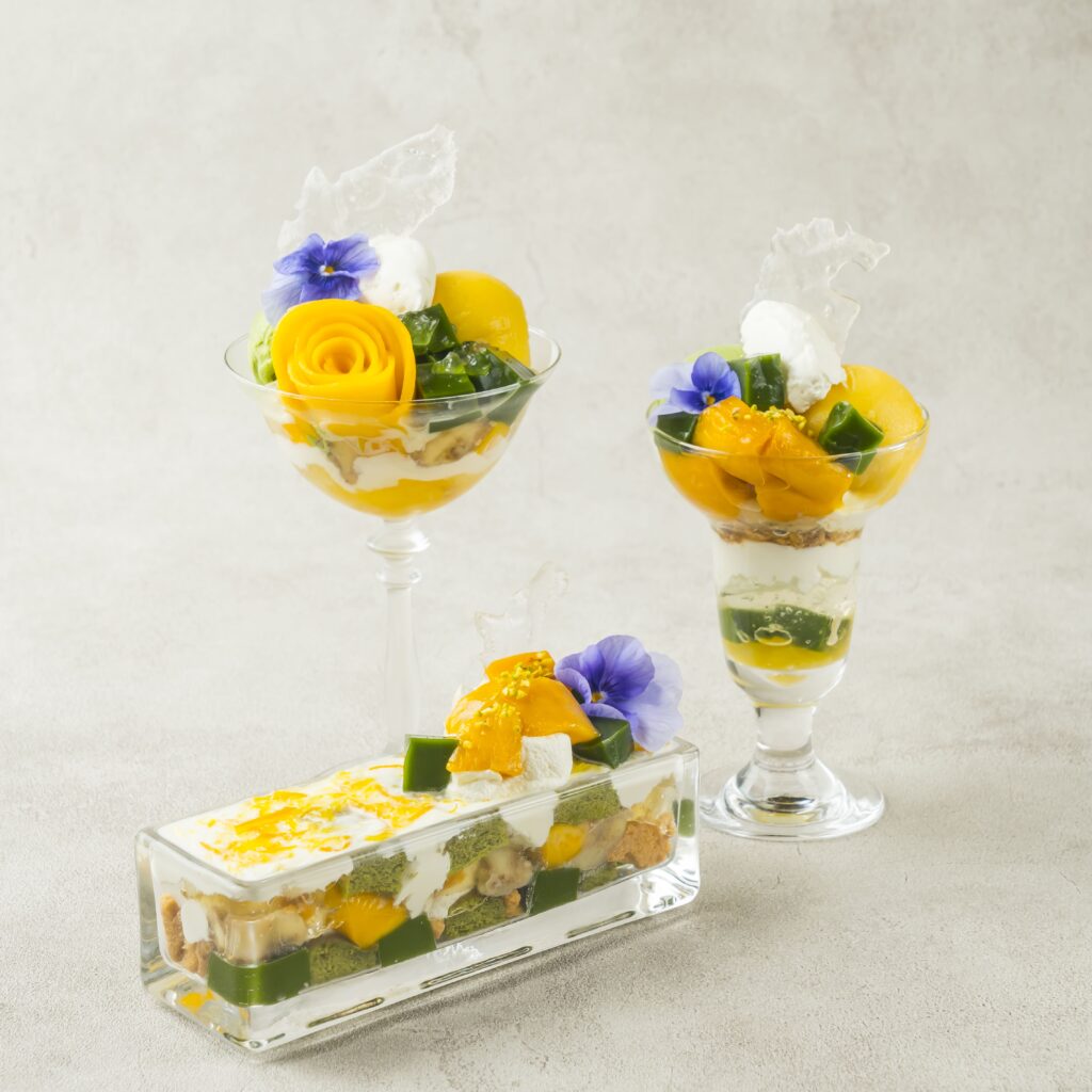 トロピカルハートソルジャーパープルのキラメキパフェ